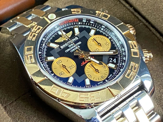 Breitling CB0140 18K Rose Gold & Stainless 41 MM